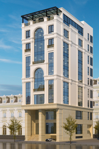 Bán tòa nhà Văn Phòng 9 tầng mặt phố Hàng Chuối Dt 230m2 Mt 11m Lô góc. Giá 220 tỷ