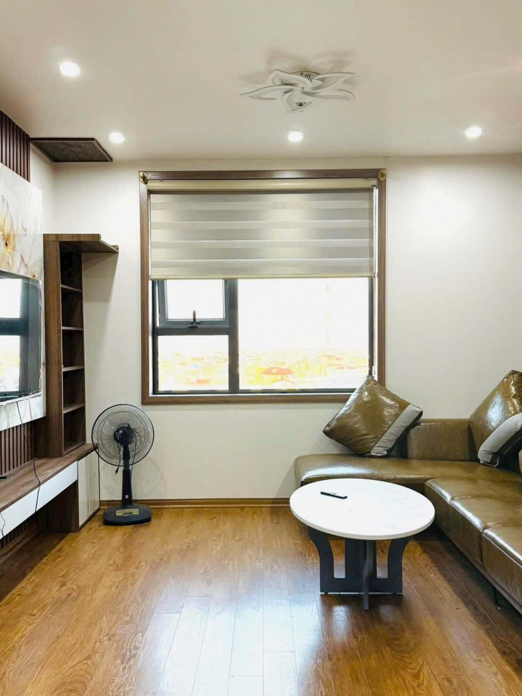 Cho thuê căn 2 ngủ, 2 vệ sinh chung cư Trần Hưng Đạo, TP Hải Dương, 68m2, căn góc, giá tốt