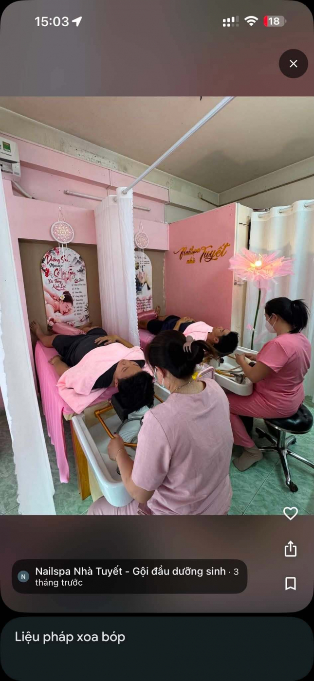 DO MỞ RỘNG QUY MÔ NÊN EM SANG MẶT BẰNG MỘT TIỆM NAIL VÀ MỘT TIỆM SPA NHỎ TẠI HỒ CHÍ
