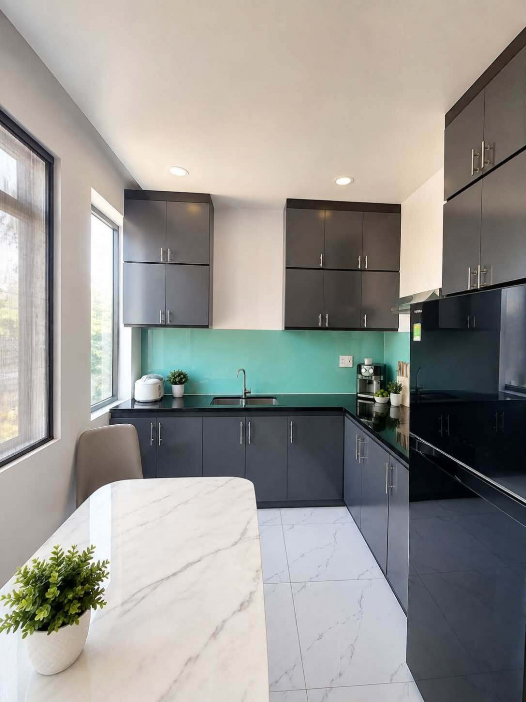 CHỈ TẦM 8.X CÓ NHÀ MỚI 4 TẦNG LÊ TRỌNG TẤN 90M² NGANG 4.4M SẴN Ô CHỜ THANG MÁY
