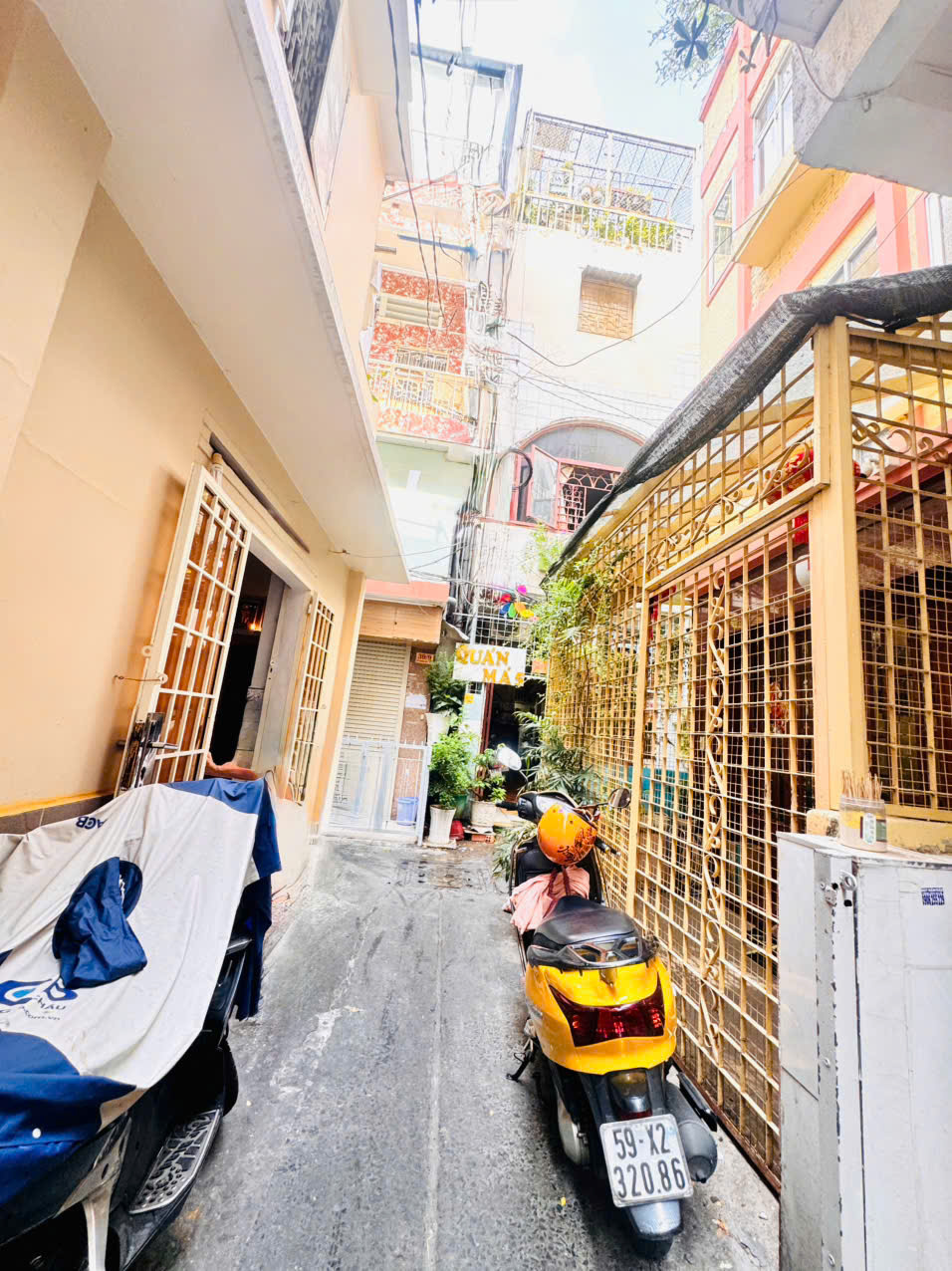 CHỦ 1 ĐỜI XƯA BÁN NHÀ 4 TẦNG MẶT TIỀN HẺM ĐỖ QUANG ĐẨU, Q.1- DT 45M2 NGANG 4M*12M- CHÀO 14T-