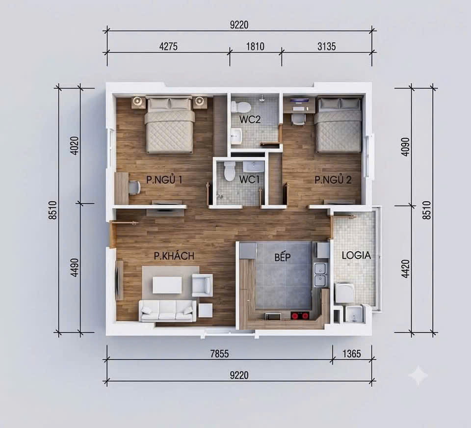 BÁN CĂN GÓC, 02 NGỦ, 02WC, 80M2, TÒA HH03 LÔ B2.1 KĐT THANH HÀ, HÀ ĐÔNG, HÀ NỘI