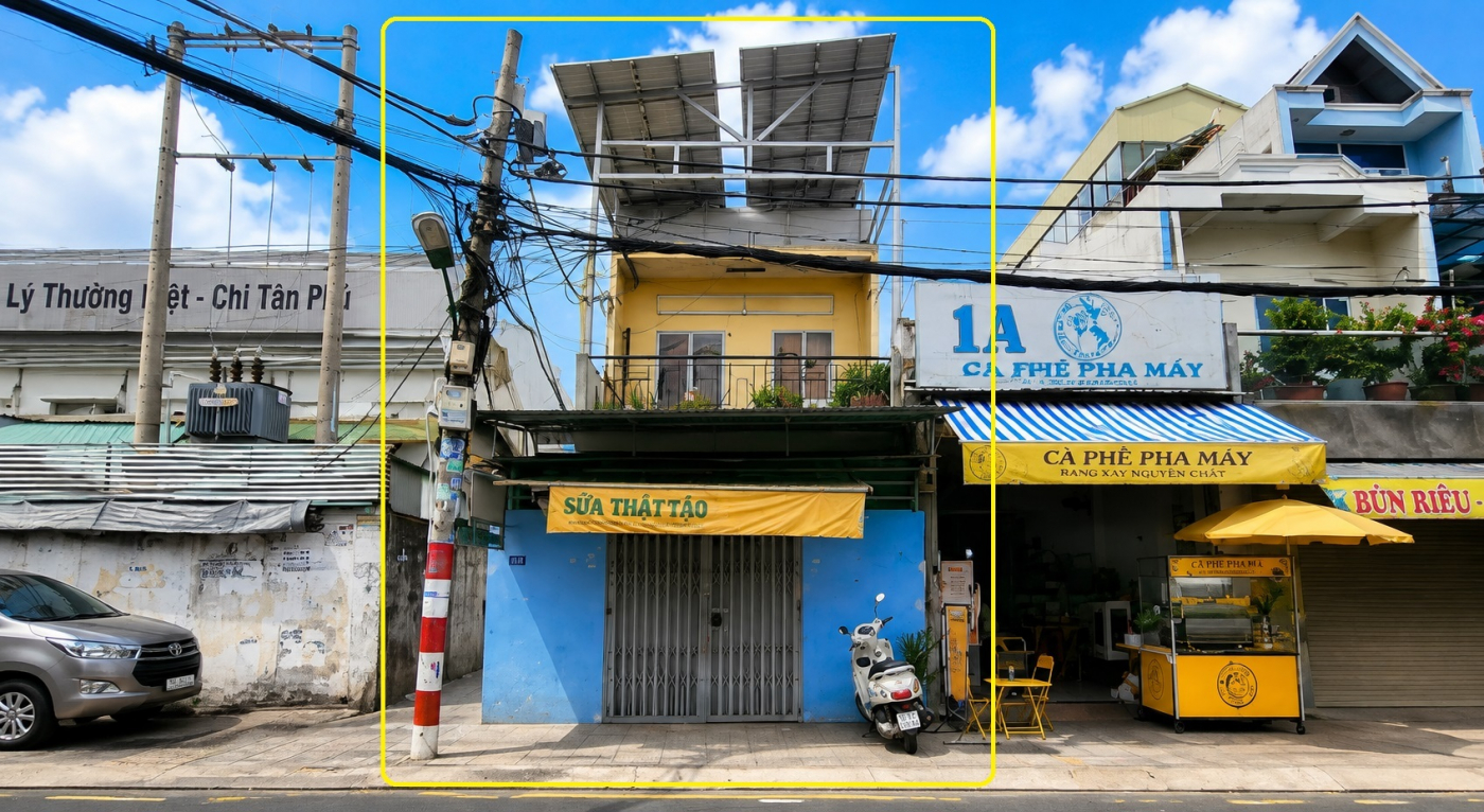Cho thuê nhà Mặt Tiền Nguyễn Hữu Tiến 90m², 2TẦNG- 15Triệu,GẦN AEON