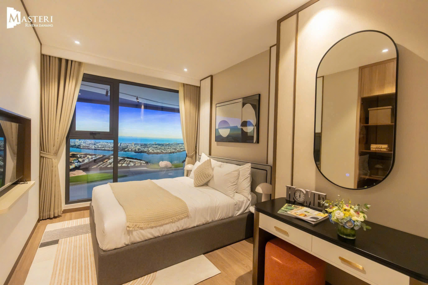 Bán gấp căn 2PN Masteri 68m2 mặt tiền trung tâm, view trực diện sông Hàn,pháp lý minh bạch
