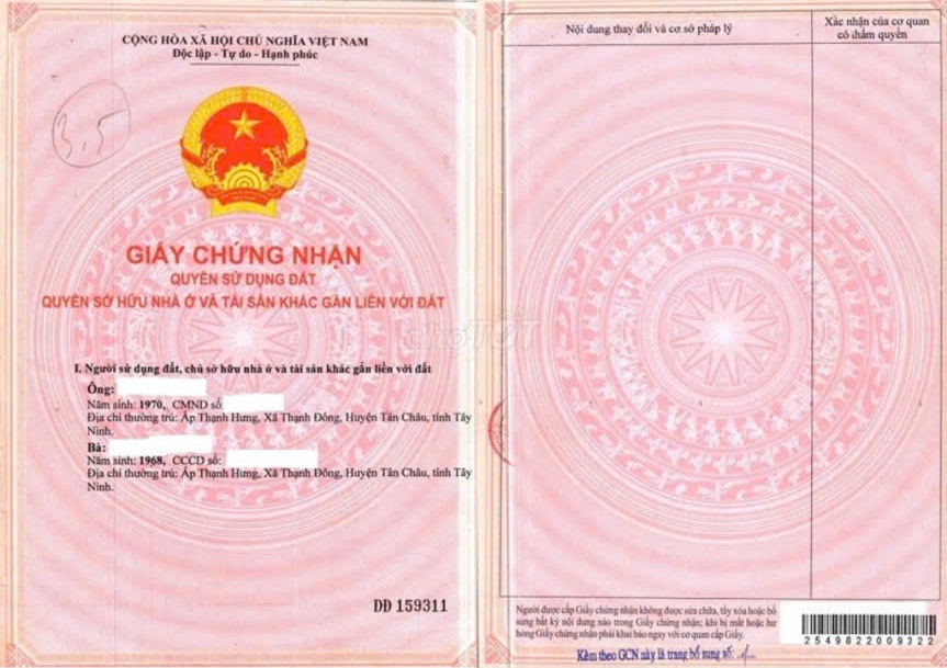 ĐẤT CHÍNH CHỦ - SIÊU ĐẸP 3 MẶT TIỀN Tại Xã Thạnh Bình, Tân Biên, Tây Ninh