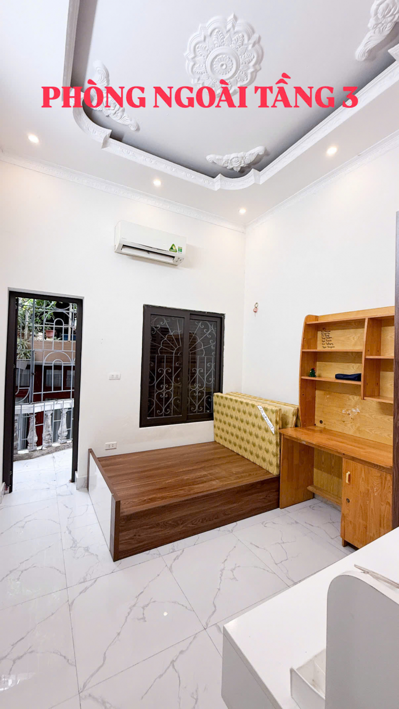 Cho thuê nhà 5 tầng,7 ngủ,4 vệ sinh, đủ đồ cơ bản Ngõ Thịnh Quang,Đống Đa