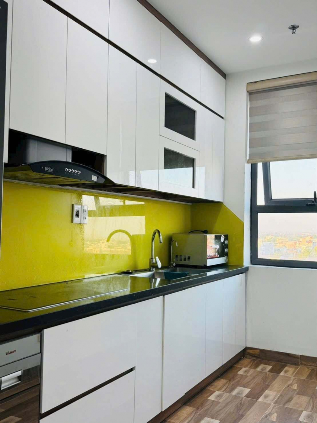 Cho thuê căn 2 ngủ, 2 vệ sinh chung cư Trần Hưng Đạo, TP Hải Dương, 68m2, căn góc, giá tốt