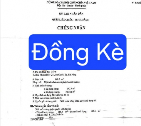 🔴ĐẤT MẶT TIỀN ĐỒNG KÈ – 140M² – VỊ TRÍ KINH DOANH