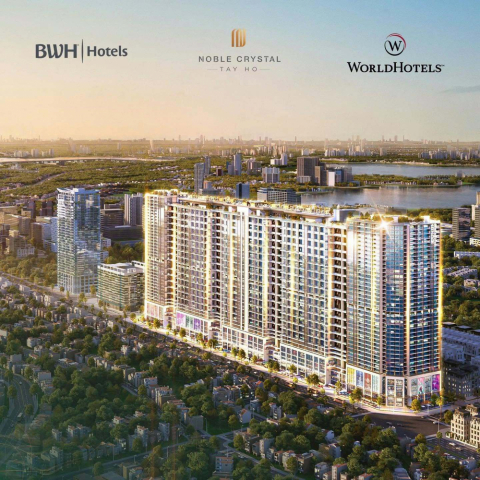 SUẤT NGOẠI GIAO 091711838– DUPLEX  SKY VILLA  NOBLE CRYSTAL TÂY HỒ