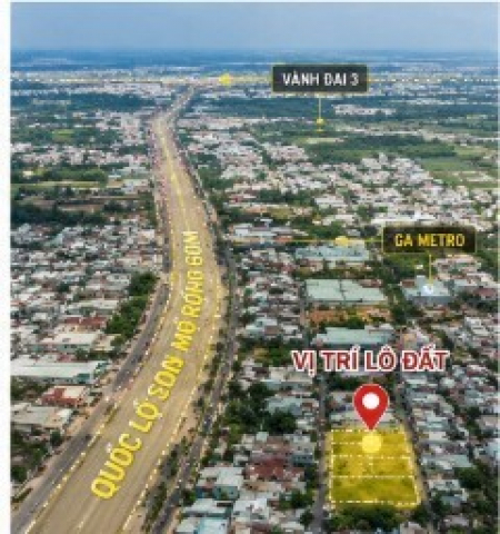 HÓC MÔN – QUỸ ĐẤT 795M² VUÔNG ĐẸP – 100% THỔ CƯ CHỈ 41 TỶ
