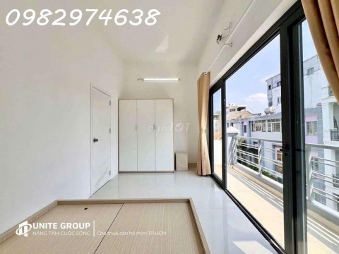 Cho thuê CHDV Tân Bình, diện tích 55m2, 2PN, 1WC, giá 12,5tr/tháng