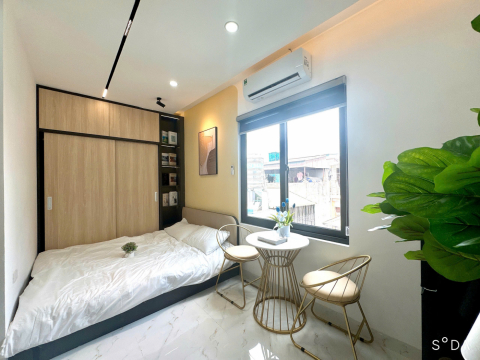 Cho thuê CCMN mới Full đồ cực đẹp thoáng tại ngõ 139 Nguyễn Ngọc Vũ