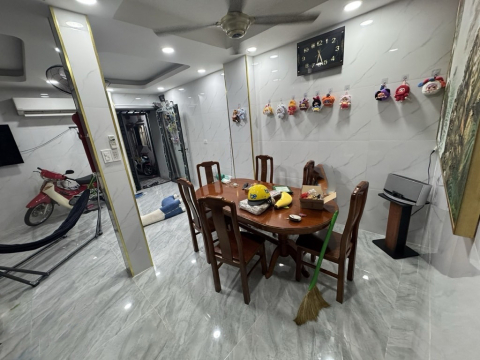 D2843* gần Ngã 6 Gò Vấp Nhà Mới Ở Ngay Ngang 5.5m Giá 4.x Tỷ