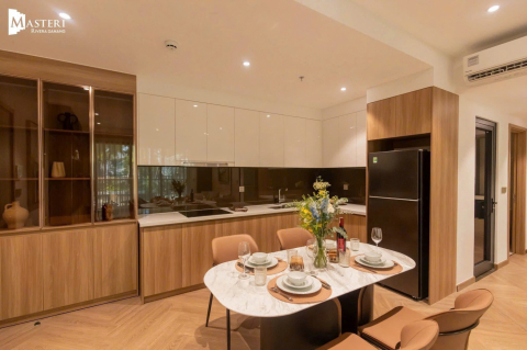 Bán gấp căn 2PN Masteri 68m2 mặt tiền trung tâm, view trực diện sông Hàn,pháp lý minh bạch