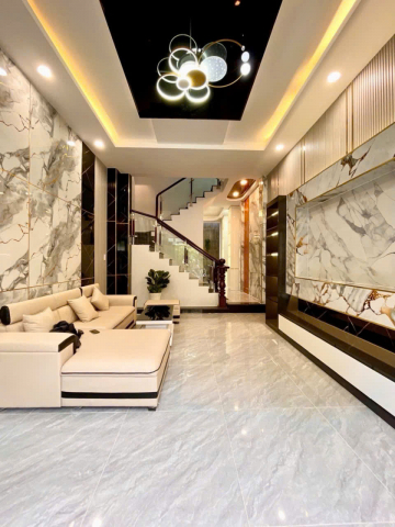 Nhà đẹp Tăng Nhơn Phú full nội thất, 5PN, hẻm xe hơi thông, dọn vào ở ngay chỉ 7,95 tỷ - Full nội