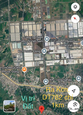 Bán Đất 130.2m2 giá 1.095 tỷ tại Đường Cầu Ô, Gò Dầu Tây Ninh.