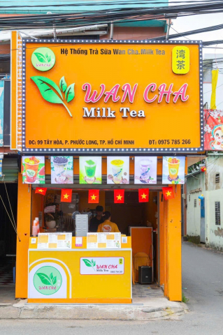 Sang nhượng quán trà sữa WANCHA