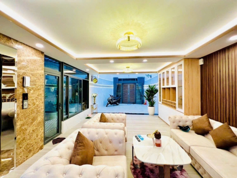 K2857 Nhà 5 tầng Có Thang Máy gần Cityland Gò Vấp 12.x Tỷ