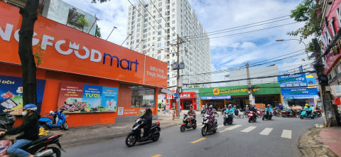 Cho thuê nhà Mặt Tiền Thạch Lam 242m²,NGANG 11M - CẠNH CHUNG CƯ