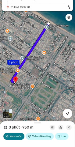 🔴BÁN ĐẤT MẶT TIỀN ĐƯỜNG  HOÀ MINH 28 – THÔNG HỒ TÙNG MẬU